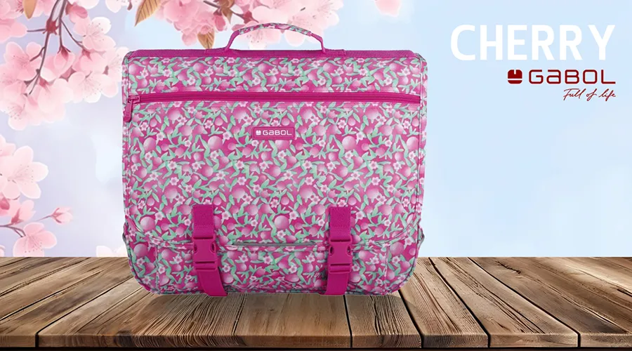 کوله پشتی و کیف دستی مدرسه ای دخترانه گابل اسپانیا مدل CHERRY