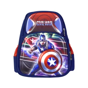 کوله پشتی مدرسه طرح برجسته مدل Captain America
