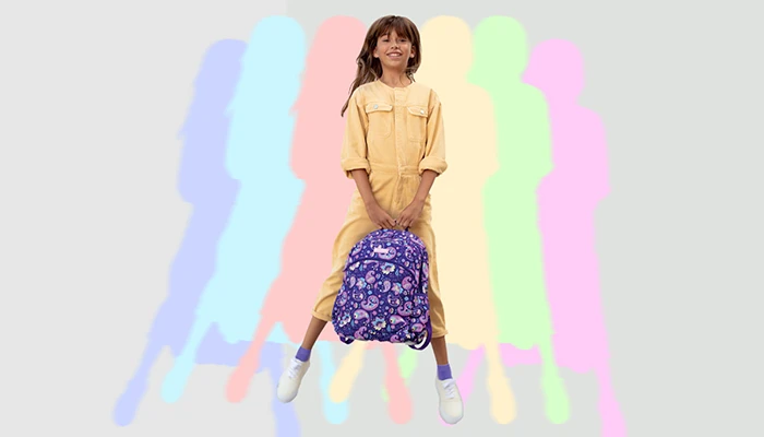 کوله پشتی دخترانه برای مدرسه