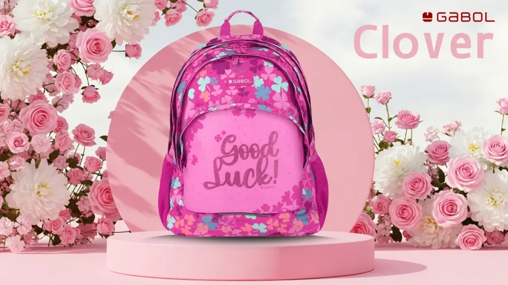 کوله پشتی مدرسه ای دخترانه گابل اسپانیا مدل 235840 Clover
