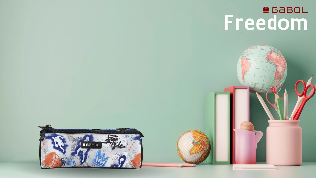 جامدادی سه زیپ پسرانه گابل اسپانیا مدل Freedom