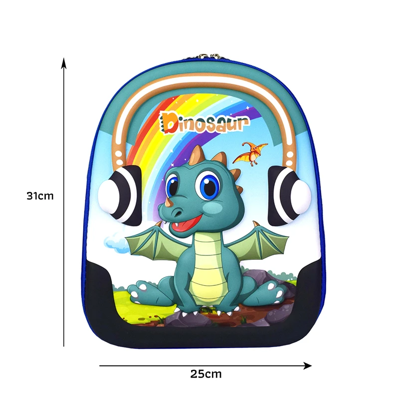 کوله پشتی مهدکودکی طرح برجسته مدل Dinosaur