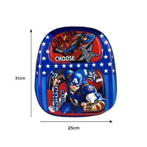Captain America 12"کوله پشتی طرح برجسته مهد کودکی